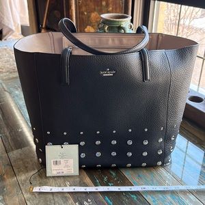 Kate Spade Tote (large) - New in dark blue leather